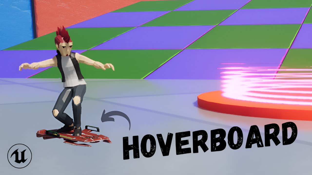 I made a hoverboard in unreal engine with c youtube