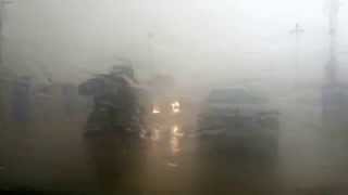 مدينة الكوت واسط امطار غزيرة 2014/3/30