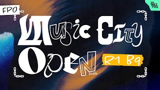 2024 Music City Open | FPO R1B9 | Tattar, Carey, Burge, Laine | Jomez Disc Golf