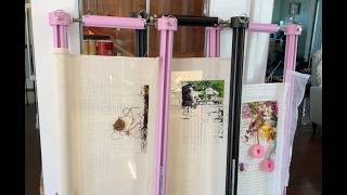 Assembling Painting Fairy Scroll Frames