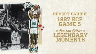 Robert Parish Punches Bill Laimbeer in Game 5 of 1987 Eastern Conference Finals