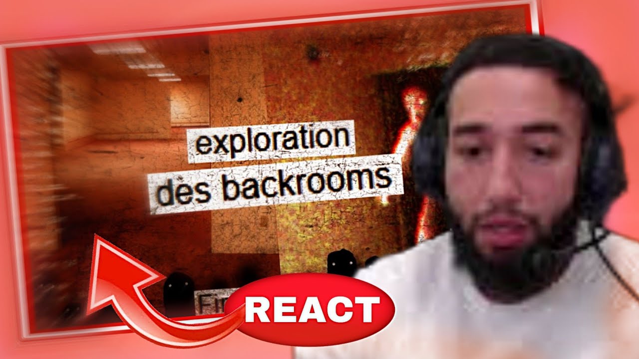 Billy REACT à la vidéo Backrooms de FELDUP