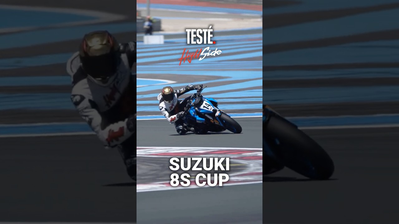 TESTÉ : La Suzuki GSX-8S CUP ! 🏁