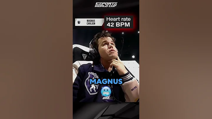 Magnus is NOT Nervous at all