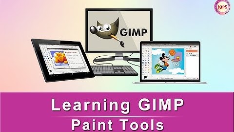 Learning GIMP: Paint Tools
