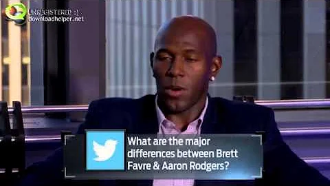 Rodgers or Favre? Driver Chimes In