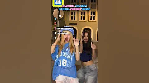 RANKING THE BEST PITBULL TERRIER DANCE TREND!? #youtubeshorts