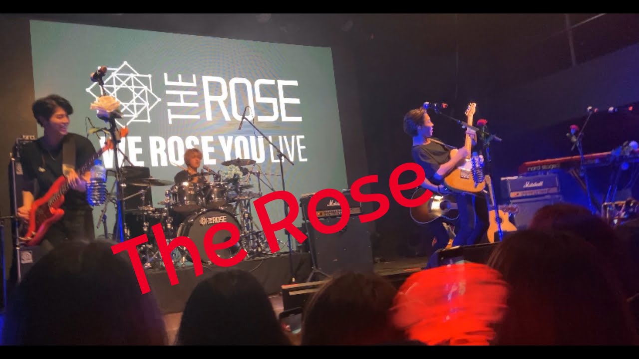 THE ROSE - WE ROSE YOU LIVE IN MOSCOW 29.11.2019 г.