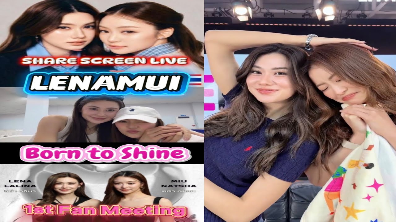 LENAMUI | SHARE SCREEN LIVE | BORN TO SHINE