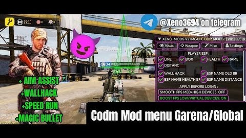 NEW UPDATE! | Call of Duty: Mobile MOD MENU 1.0.49 1.6.49 | 1.8.49 | 1.7.49 NO BAN VIP ANDROID/IOS