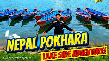 Nepal Pokhara Water Lake Morning Amazing View | #nepalpokharalake