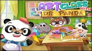 ART CLASS with Dr. PANDA game for kids iPhone iPad iOS / Android (Gameplay) screenshot 3