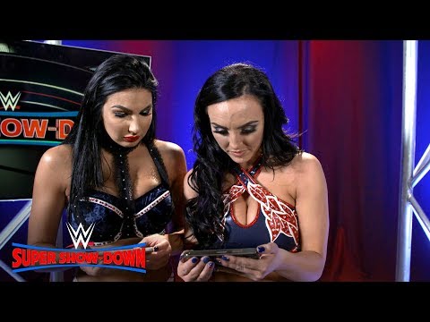 The IIconics react to their family watching them at WWE Super Show-Down: WWE Exclusive, Oct. 6, 2018