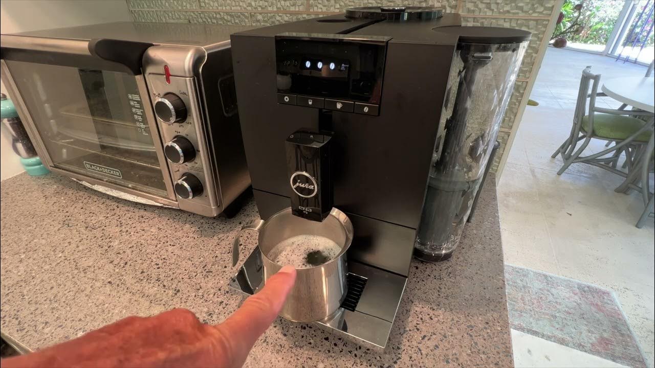 How to Descale a jura ena 4 YouTube