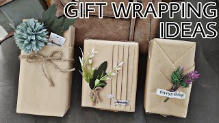 part 2 CARA BUNGKUS KADO UNIK | GIFT WRAPPING IDEAS | BUNGKUS KADO KREATIF DENGAN KERTAS NASI