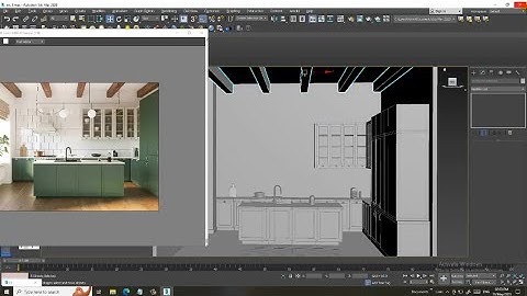 3DsMax Tutorials, Learn 3D Modeling a Designer Kitchen from Scratch in 3dsmax ( Part 6)