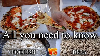 Everything you need to know 100% POOLISH vs BIGA ⎮Full Dough Recipes