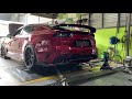 Kia Stinger GT 3.3 bi-turbo custom dyno tuned with full Fi Exhaust system