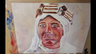 Lawrence of Arabia Watercolour Demo with David Harvey