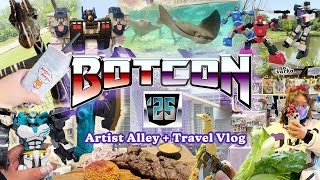 Five Days in Fort Wayne | BotCon 2025 Artist Alley Vlog
