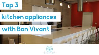 Top 3 kitchen appliances, from Camana Bay shop Bon Vivant Kitchen Studio