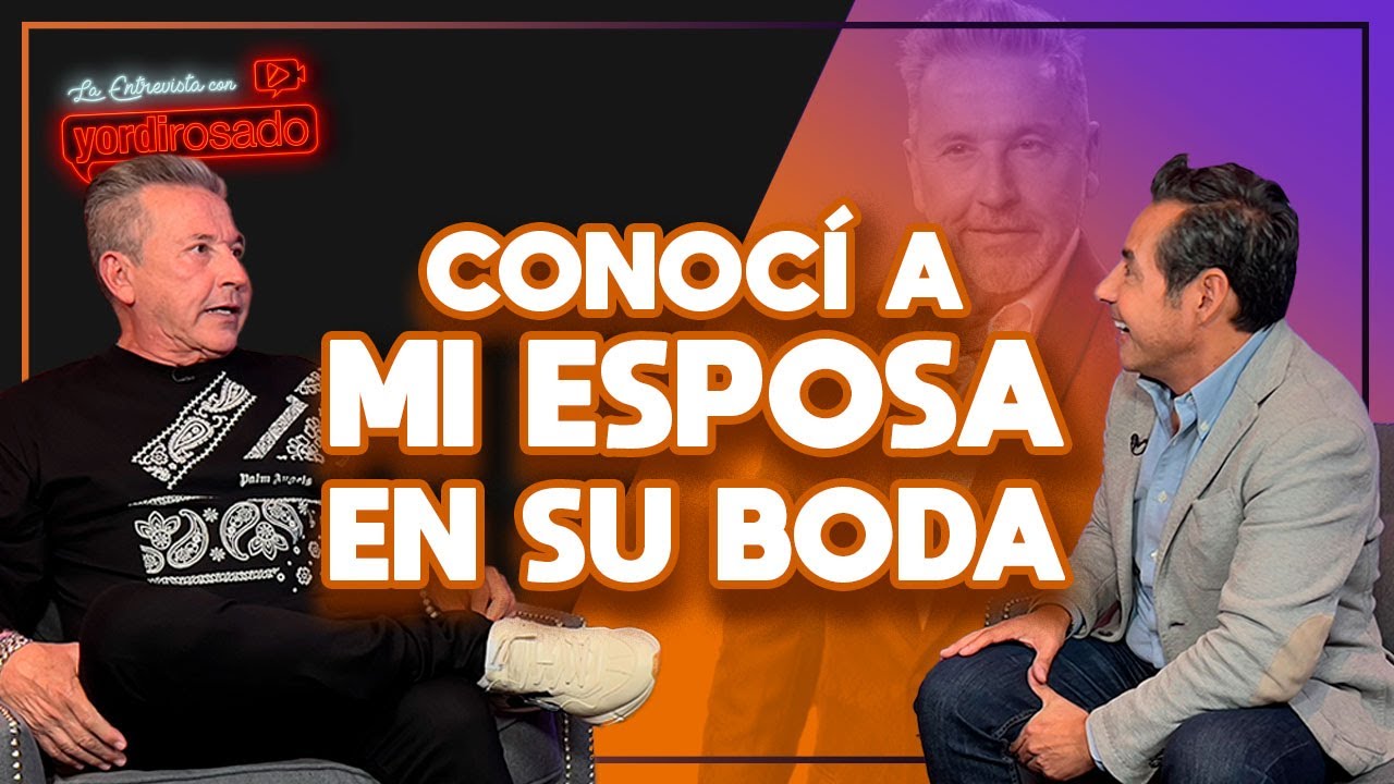 CONOCÍ A MI ESPOSA EN SU BODA | Ricardo Montaner | La entrevista con Yordi Rosado