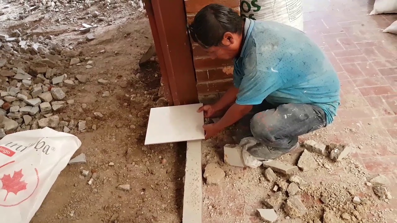 Como medir el nivel al poner un piso YouTube