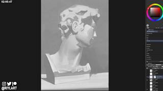 doodling + painting | slow paced practice