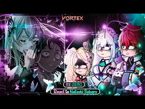 Re:Zero React Natsuki Subaru | Re:Zero − Starting Life in Another World | Gacha React 🇧🇷/🇺🇸