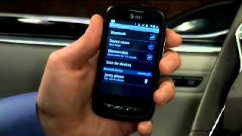 Cadillac Cue - Pairing phone with Bluetooth