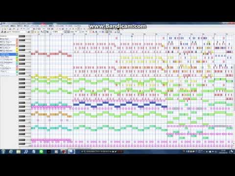 パラジクロロベンゼン　【ドミノで作ってみた】MIDI演奏