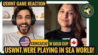 USWNT outswim CANADA to go through to Final! | CONCACAF W Gold Cup USA v CANADA Game Reaction