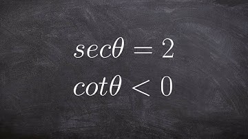 How to evaluate the six trig functions when given a constraint and value