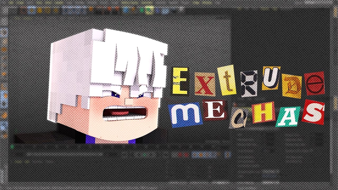 [C4D] COMO FAZER MECHAS NA EXTRUDE - CINEMA 4D