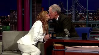 David Letterman bacia Julia Roberts [SUB ITA]