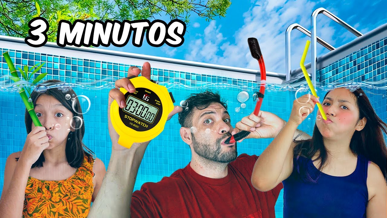 ¿Quién Aguanta Más Bajo el Agua? ¡El Último en Salir Gana!