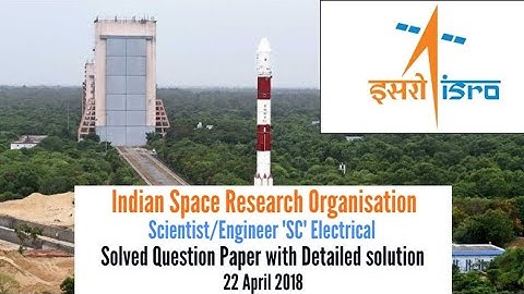 #ISRO Scientist/Engineer 