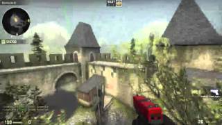 CS:GO how to smoke chicken house cobblestone