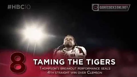 Top 10 Moments of the Spurrier Era: #8 Win at Clemson for Four Straight (2012)