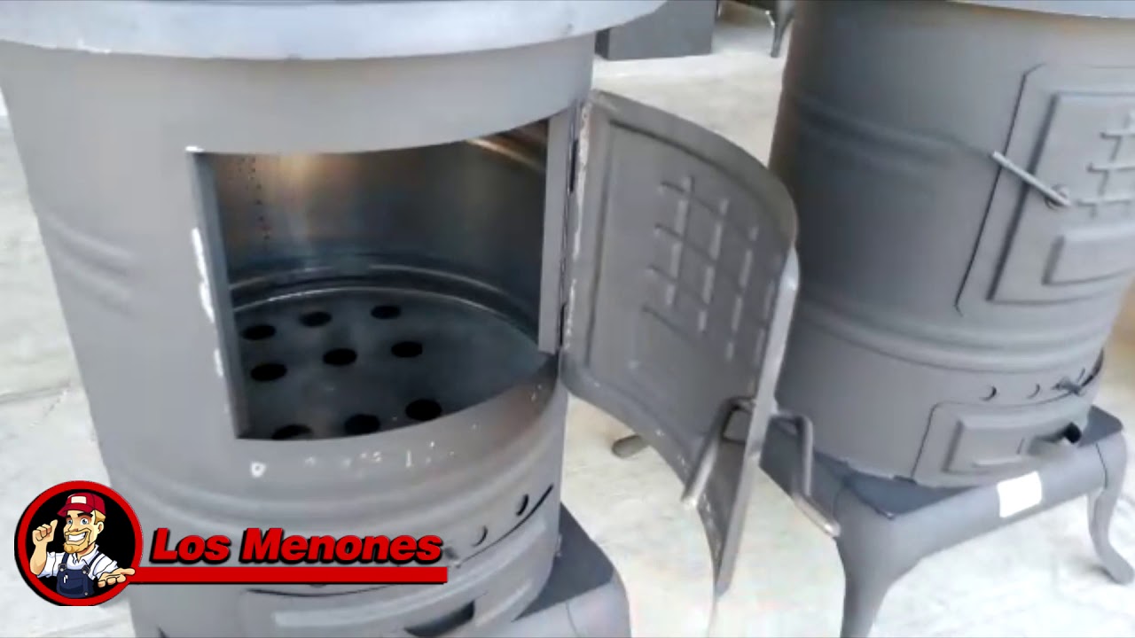 Calentador de leña, amplio surtido de estufas y chimeneas menonitas #