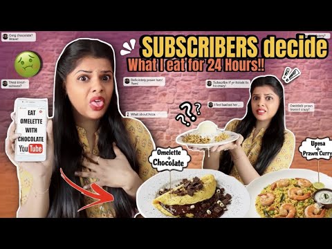 SUBSCRIBES Decides What I Eat for 24 Hours!! | Jenni’s Hacks
