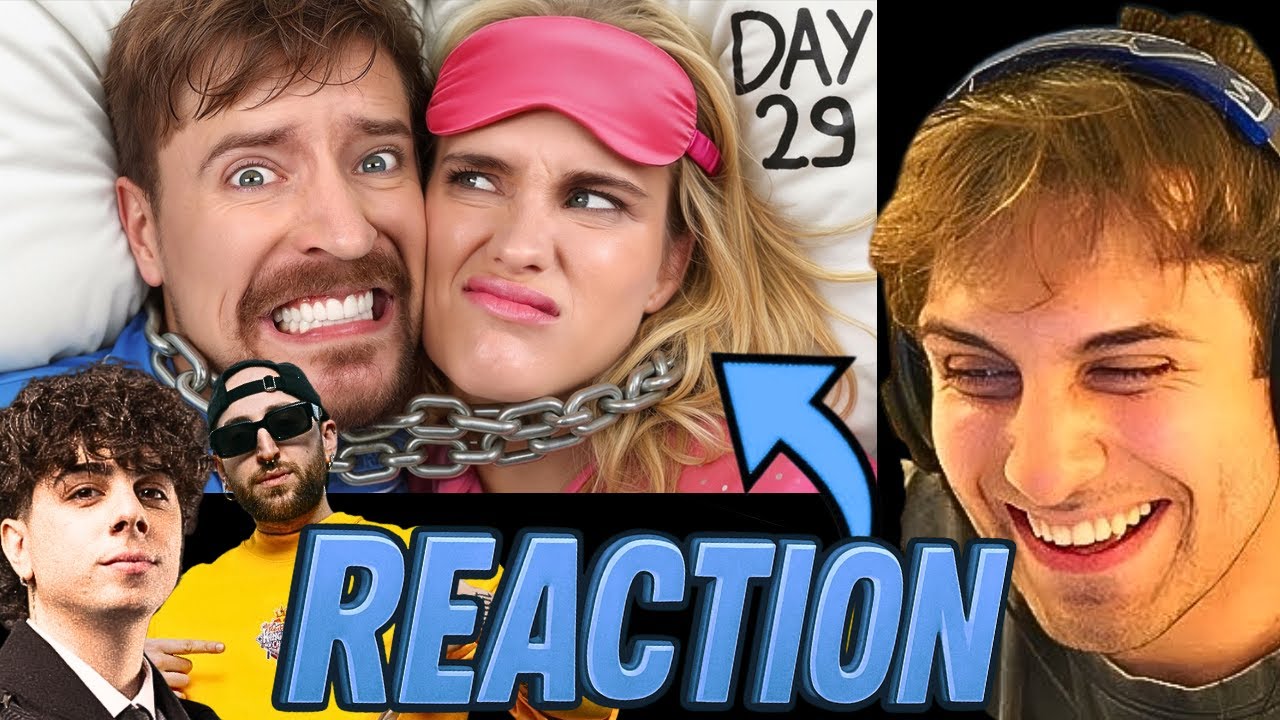 🔗BLUR REACTION MR BEAST SOPRAVVIVETE 30 GIORNI INCATENATO AL TUO EX VINCETE 250K! w/ ManuxXo e Pesh