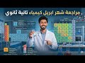 مراجعة شهر أبريل كيمياء تانية ثانوي 2026 زتونة الباب الثاني 