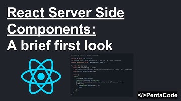 React Server Side Components: a Brief First Look