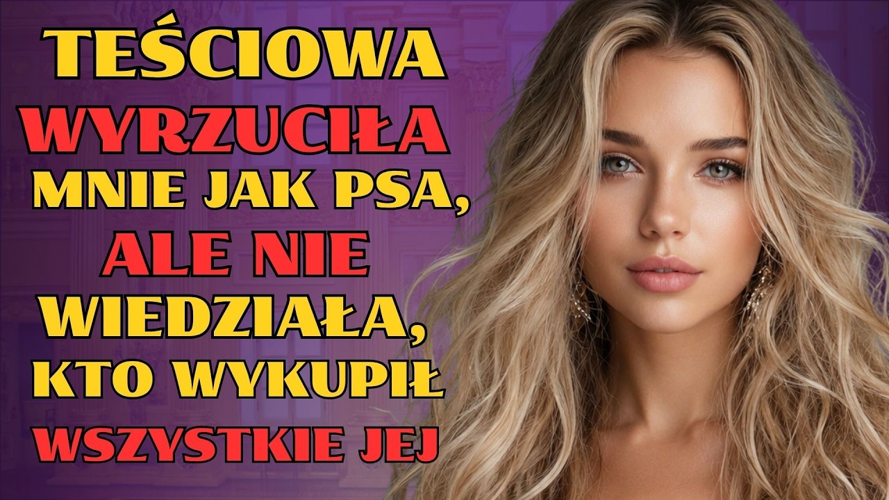 Siedziałam na bankiecie w pałacu Sobańskich, gdy moja teściowa, prezeska banku, wstała i wskazała na mnie palcem przed setkami najbogatszych ludzi w mieście. „To wiejska dziewczyna, która...