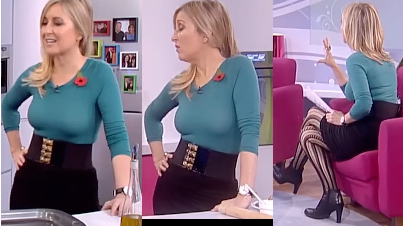 Fiona Phillips Busty & Great Legs in Tight Green Tank Top/Tights - The ...