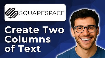 How to create two columns of text in Squarespace [2025 Easy Guide]