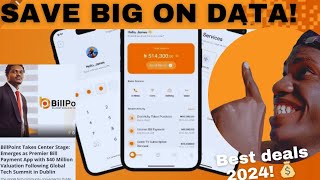 Billpoint: #1 App for Affordable Data, Airtime, and More - Best Deals 2024. screenshot 3