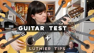 how to test a NEW GUITAR + Luthier tips