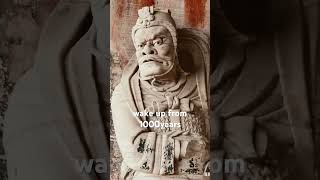 A Tang Dynasty statue carved 1000years ago #travel #art #buddha #history
